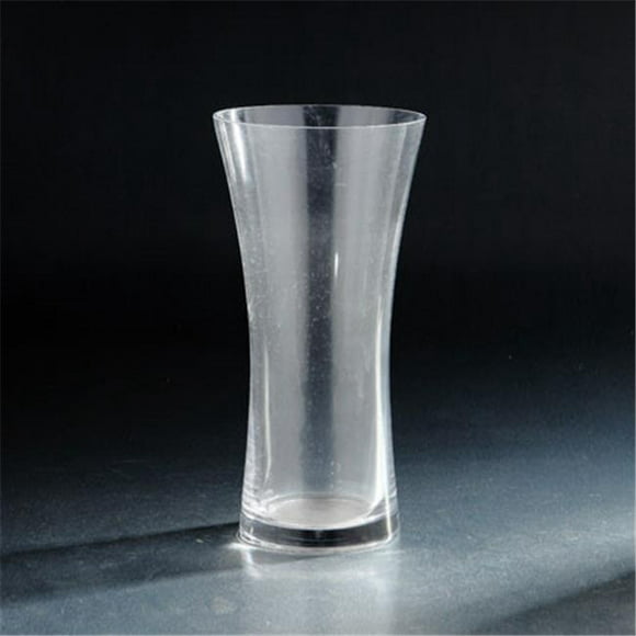 Diamond Star Glass 3X3X12 clear square Pillar Vase 
